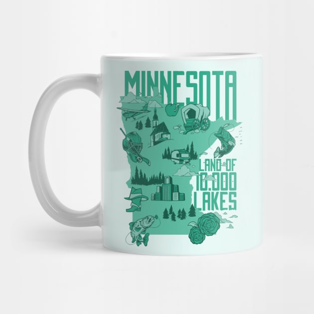 Minnesota Land of 10,000 Lakes // Land of Ten Thousand Lakes by SLAG_Creative